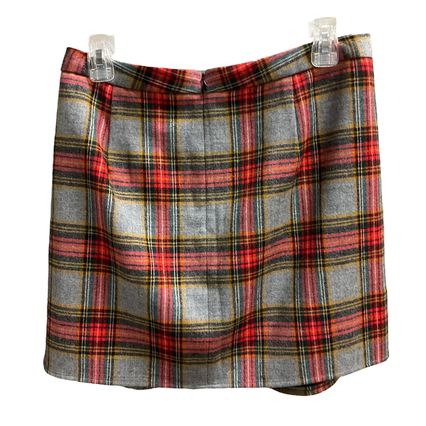 Skirt Mini & Short By J. Crew In Plaid Pattern, Size: 10