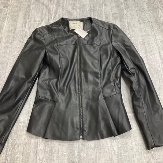 Jacket Other By Zara Basic In Black, Size: Xs