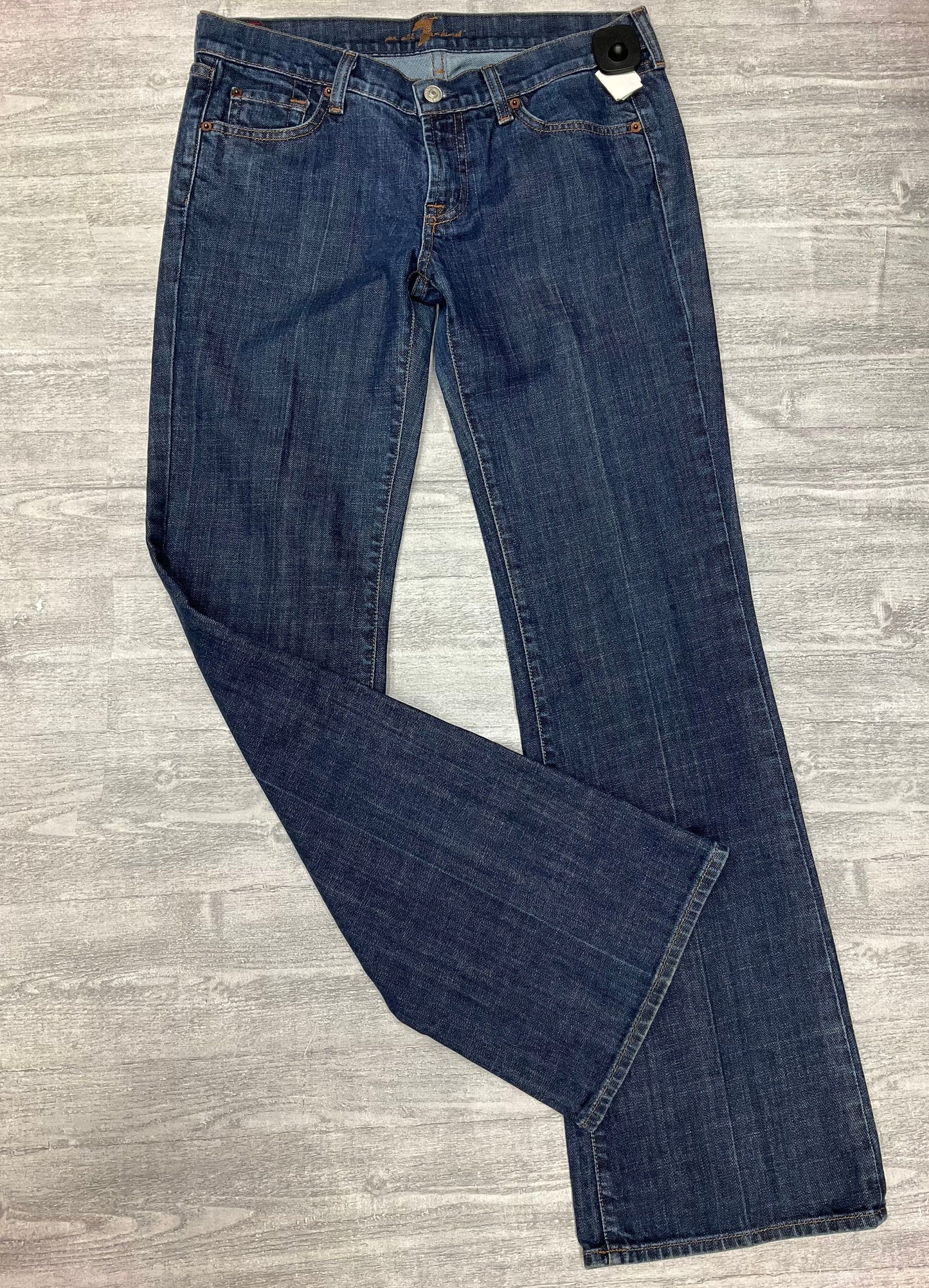 Jeans Wide Leg By 7 For All Mankind In Blue, Size: 10