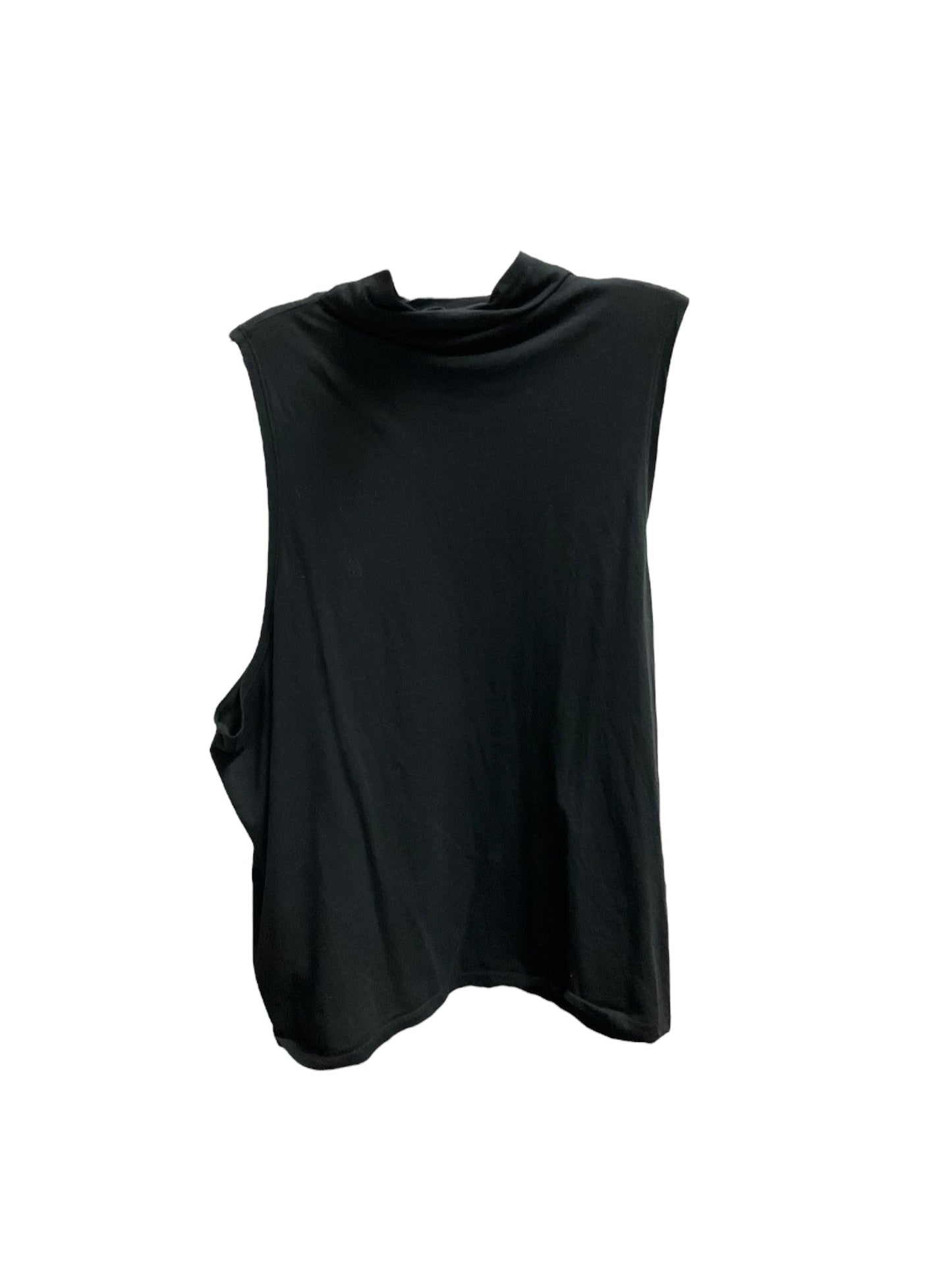 Top Sleeveless By J. Crew In Black, Size: 2x