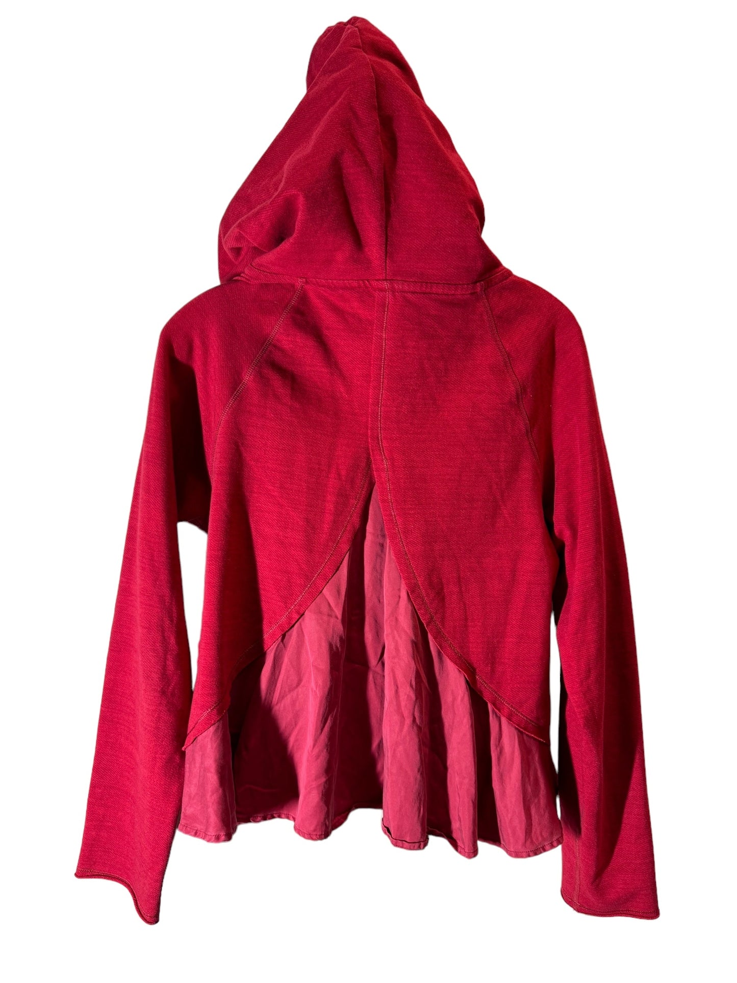 Athletic Sweatshirt Hoodie By Lululemon In Red, Size: 6