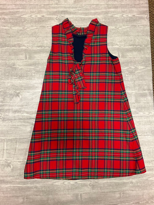 Dress Casual Short By Vineyard Vines In Plaid Pattern, Size: 4