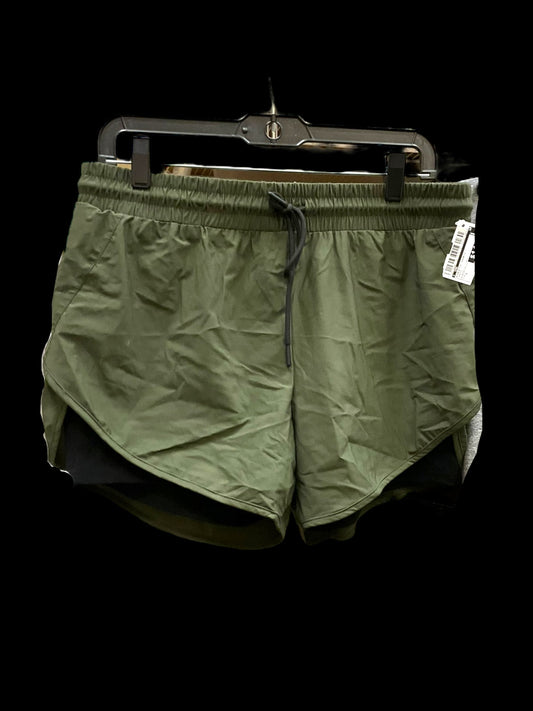 Athletic Shorts By Cmc In Green, Size: L