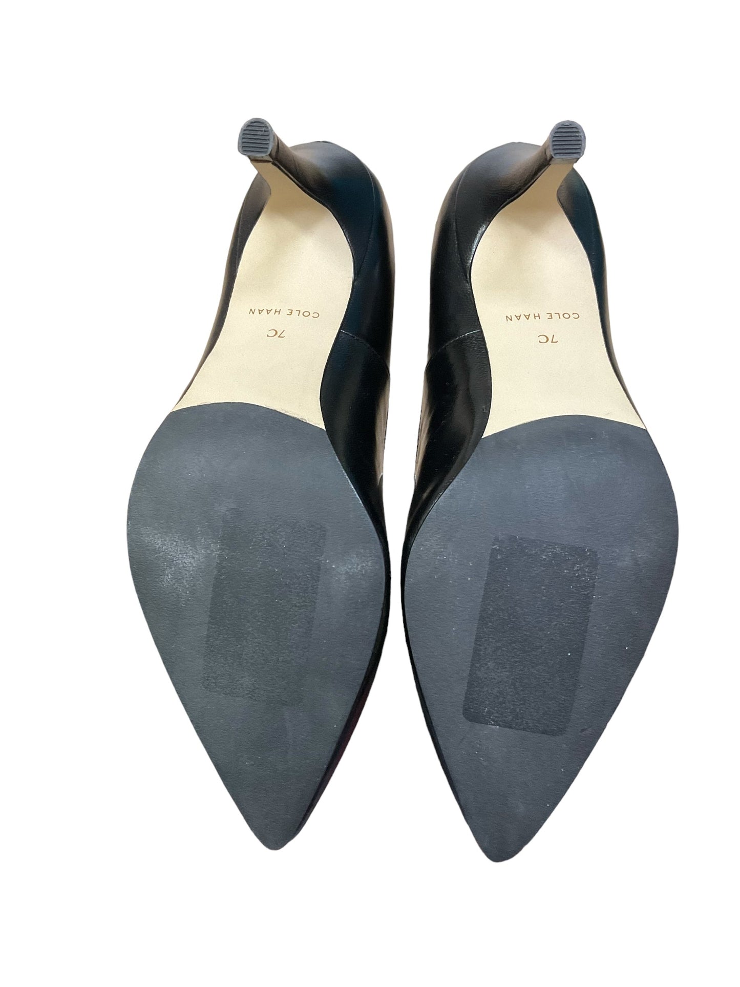 Black Shoes Heels Stiletto Cole-haan, Size 7