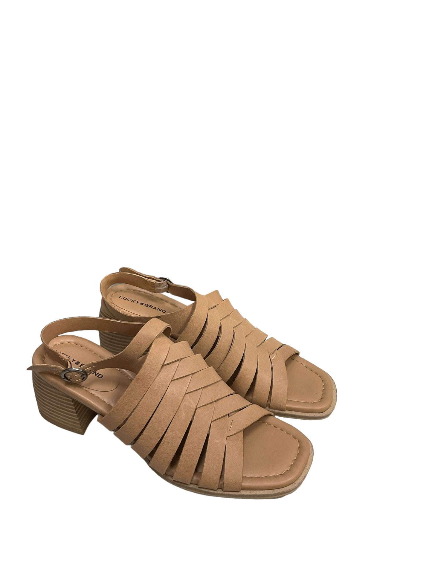 Sandals Heels Block By Lucky Brand  Size: 9.5