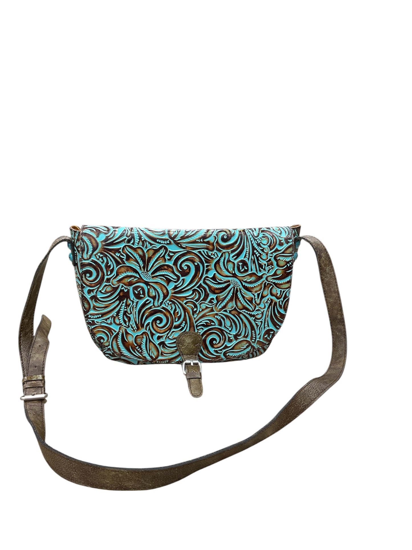 Crossbody Designer By Patricia Nash, Size: Large