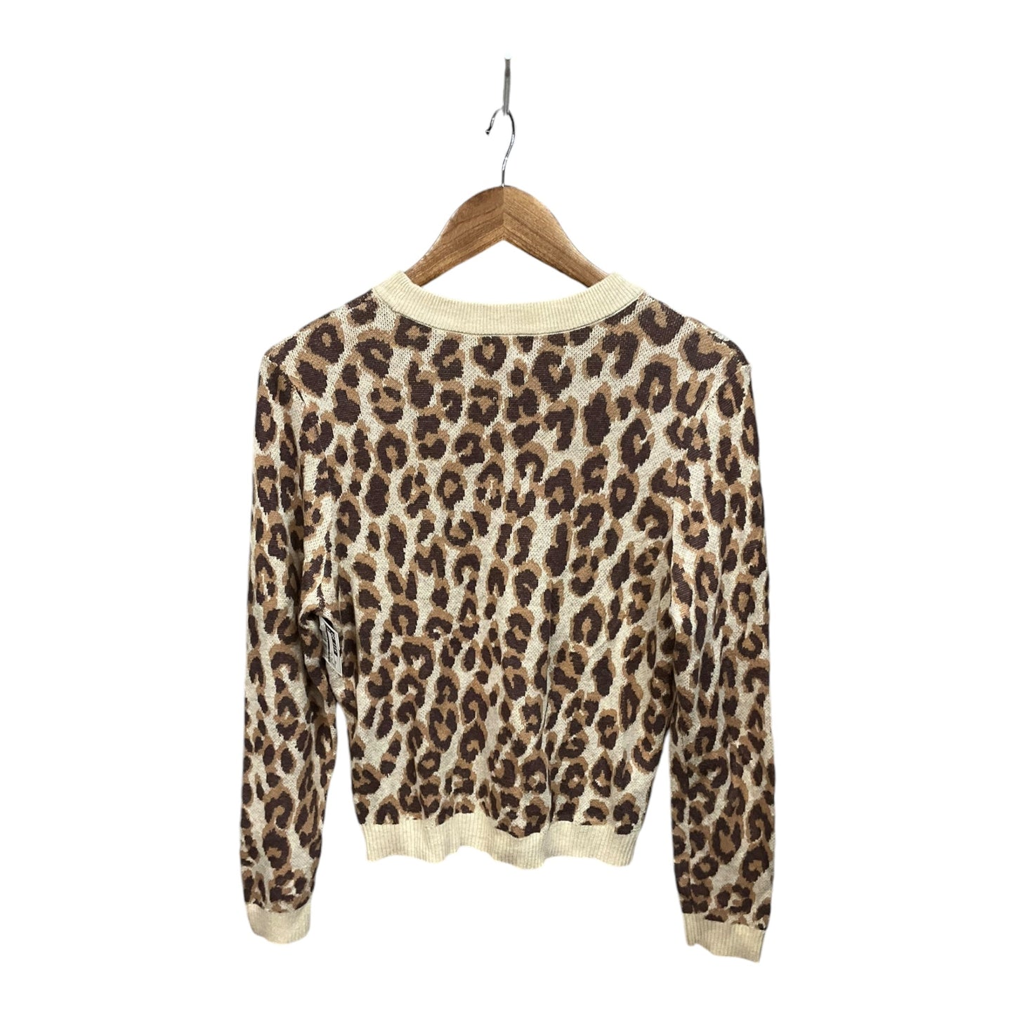 Tunic Long Sleeve By A New Day In Animal Print, Size: Xs