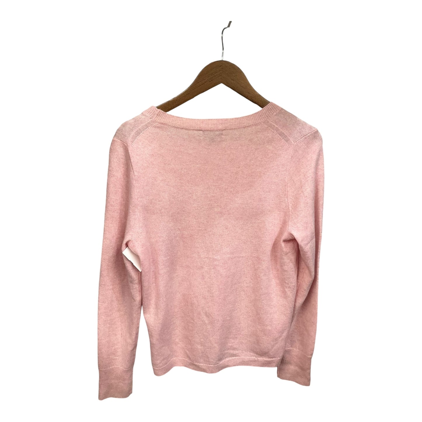 Sweater Cashmere By J. Crew In Pink, Size: L