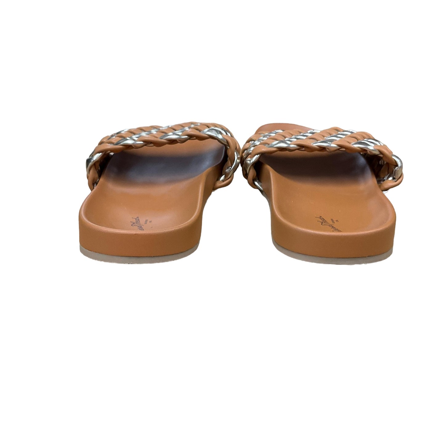 Brown Sandals Flats Universal Thread, Size 8.5