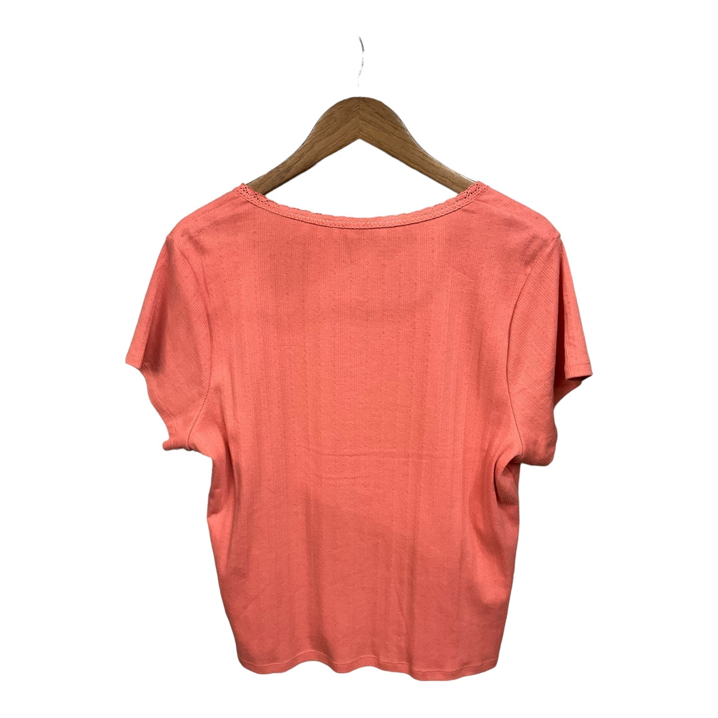 Top Short Sleeve By Old Navy In Pink, Size: Xxl