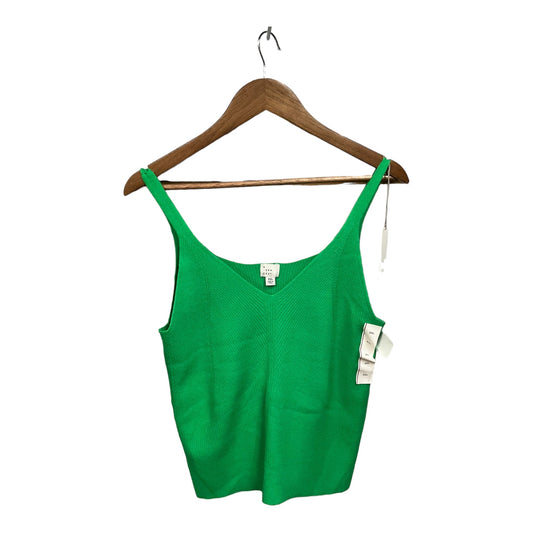 Tank Top By A New Day In Green, Size: Xxl