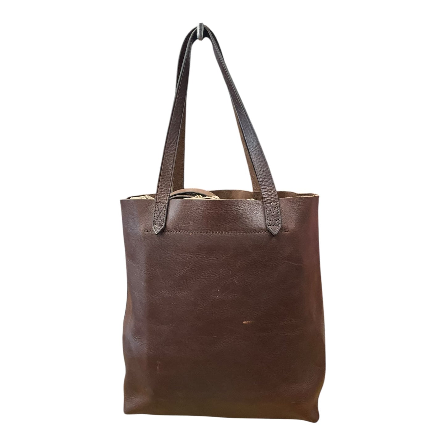 Tote Leather By Madewell, Size: Medium