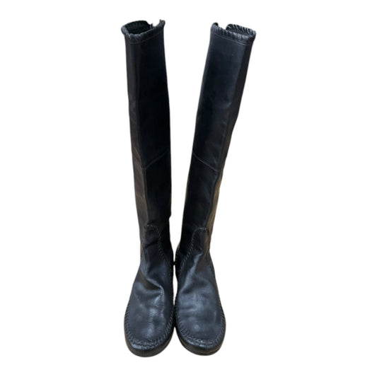 Boots Leather By Jack Rogers In Black, Size: 8