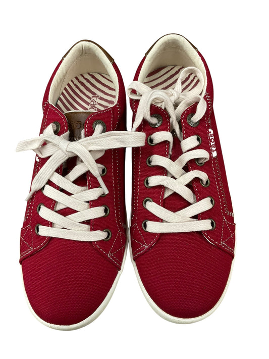 Shoes Sneakers By Taos In Red, Size: 8