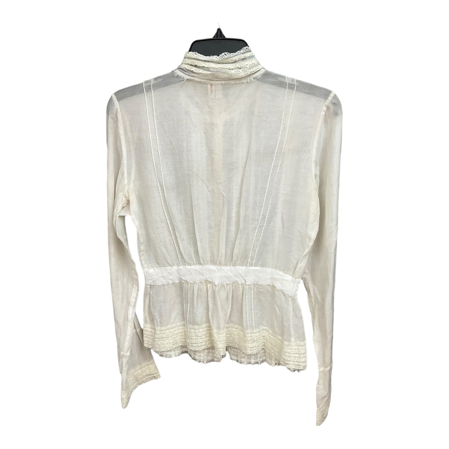 White Blouse Long Sleeve Joie, Size S