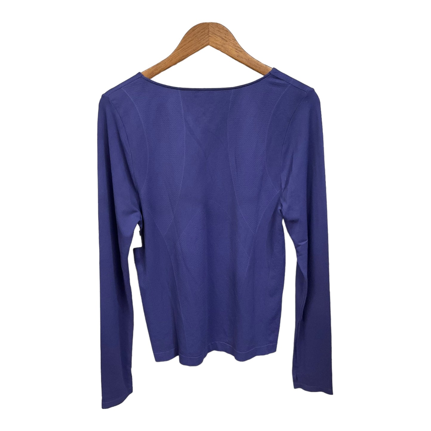 Athletic Top Long Sleeve Crewneck By Livi Active In Blue, Size: 2x