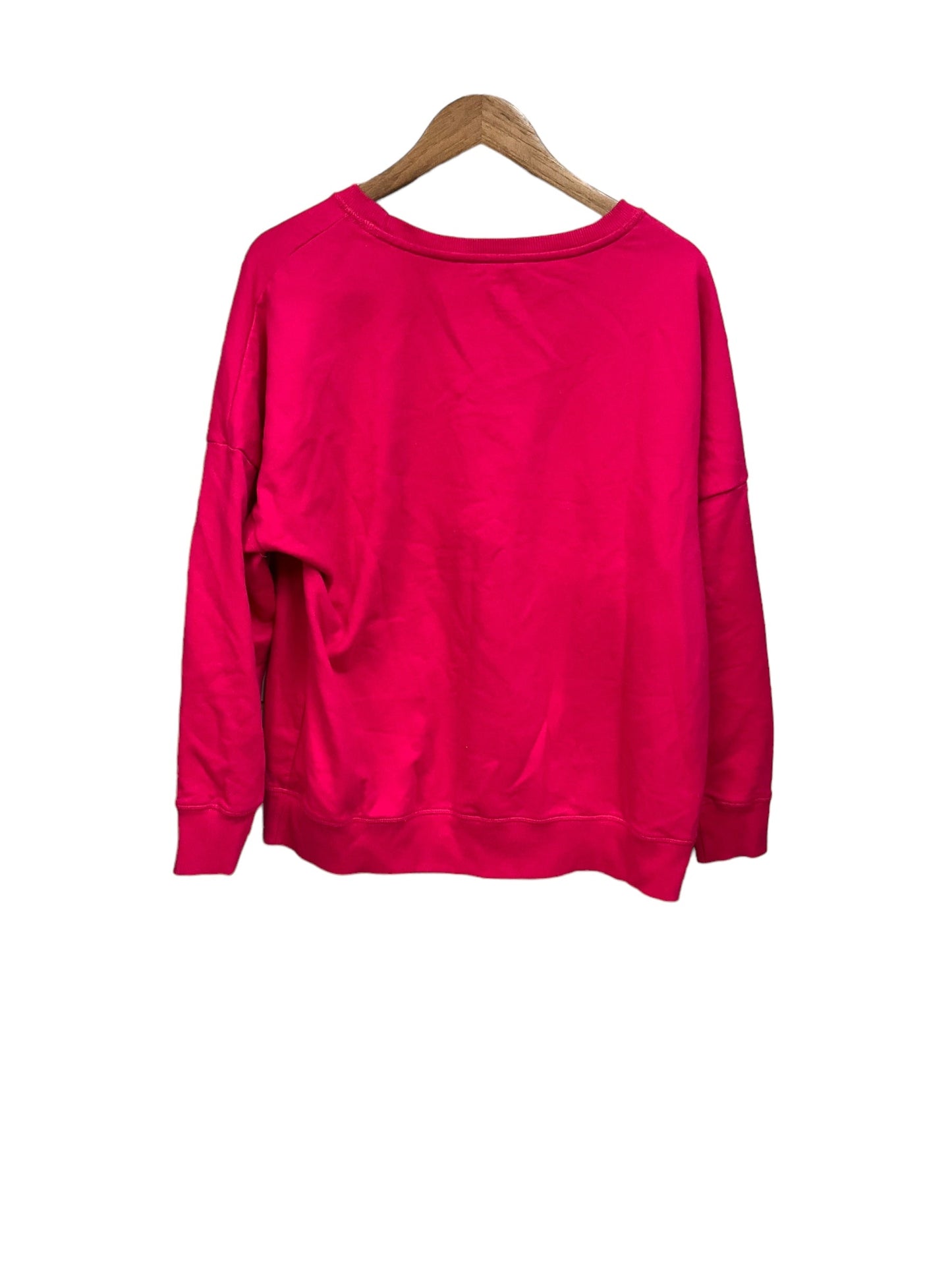 Sweatshirt Crewneck By Clothes Mentor In Pink, Size: Xl