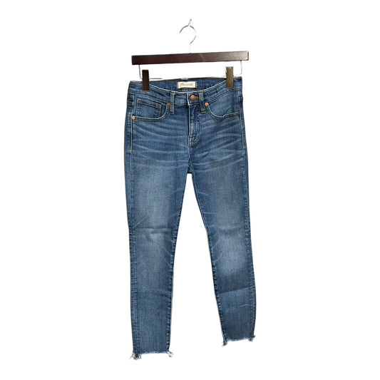 Jeans Skinny By Madewell In Blue Denim, Size: 4