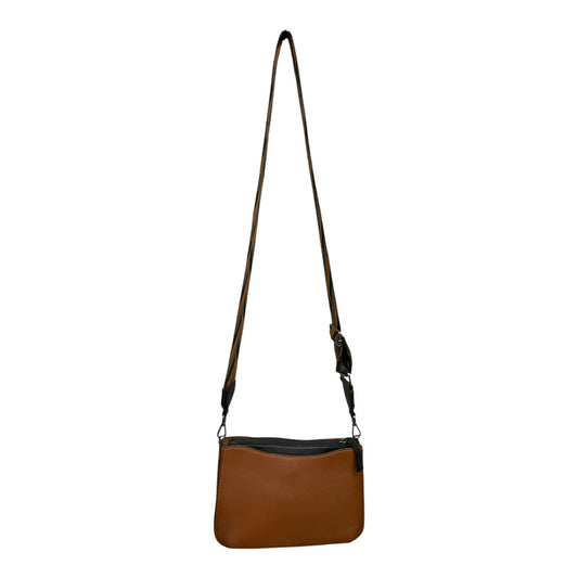 Crossbody Leather By Clothes Mentor, Size: Small