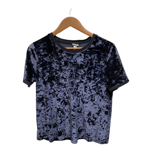 Top Short Sleeve By A New Day In Blue, Size: M