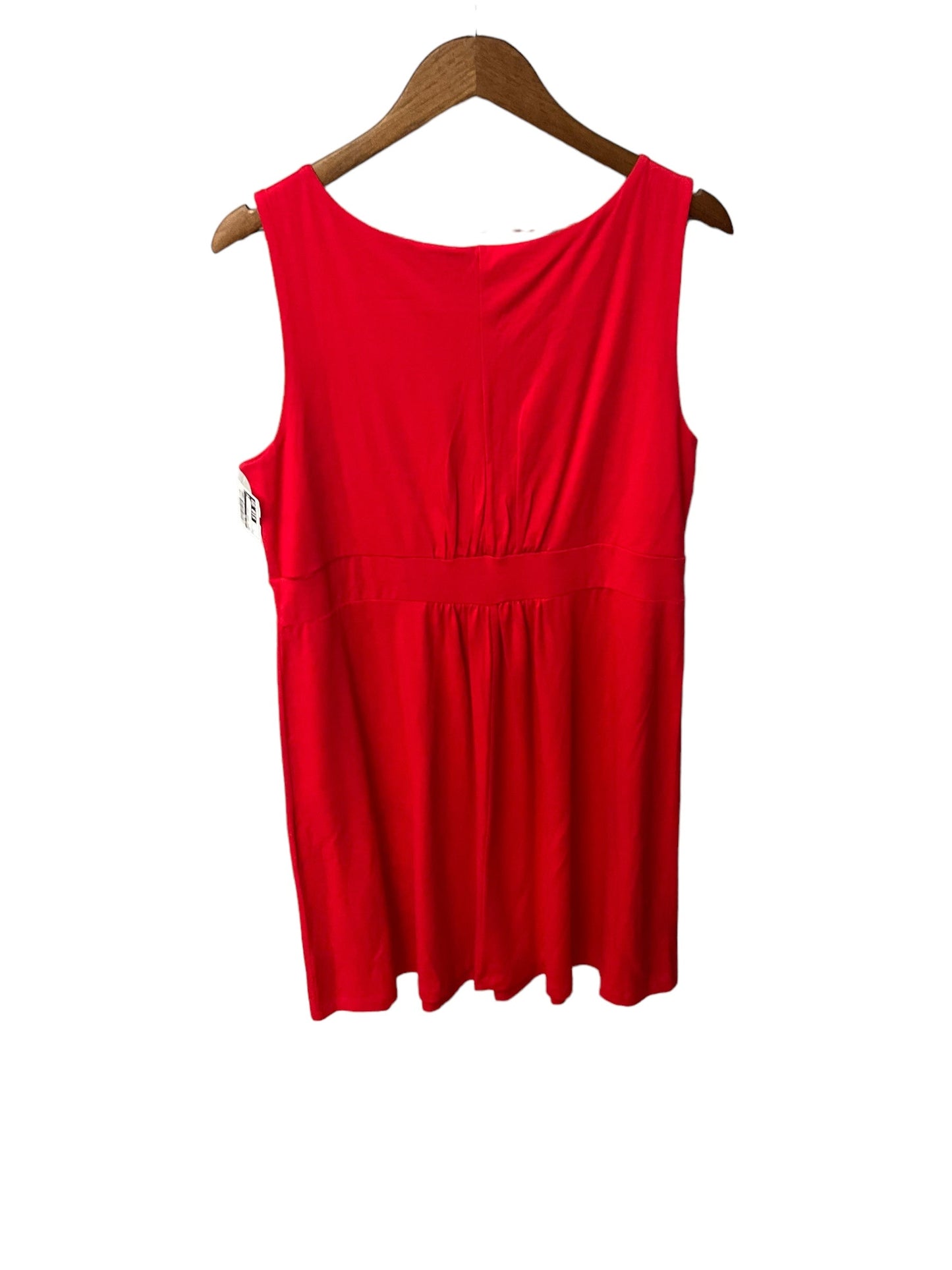 Dress Casual Short By Lands End In Red, Size: L