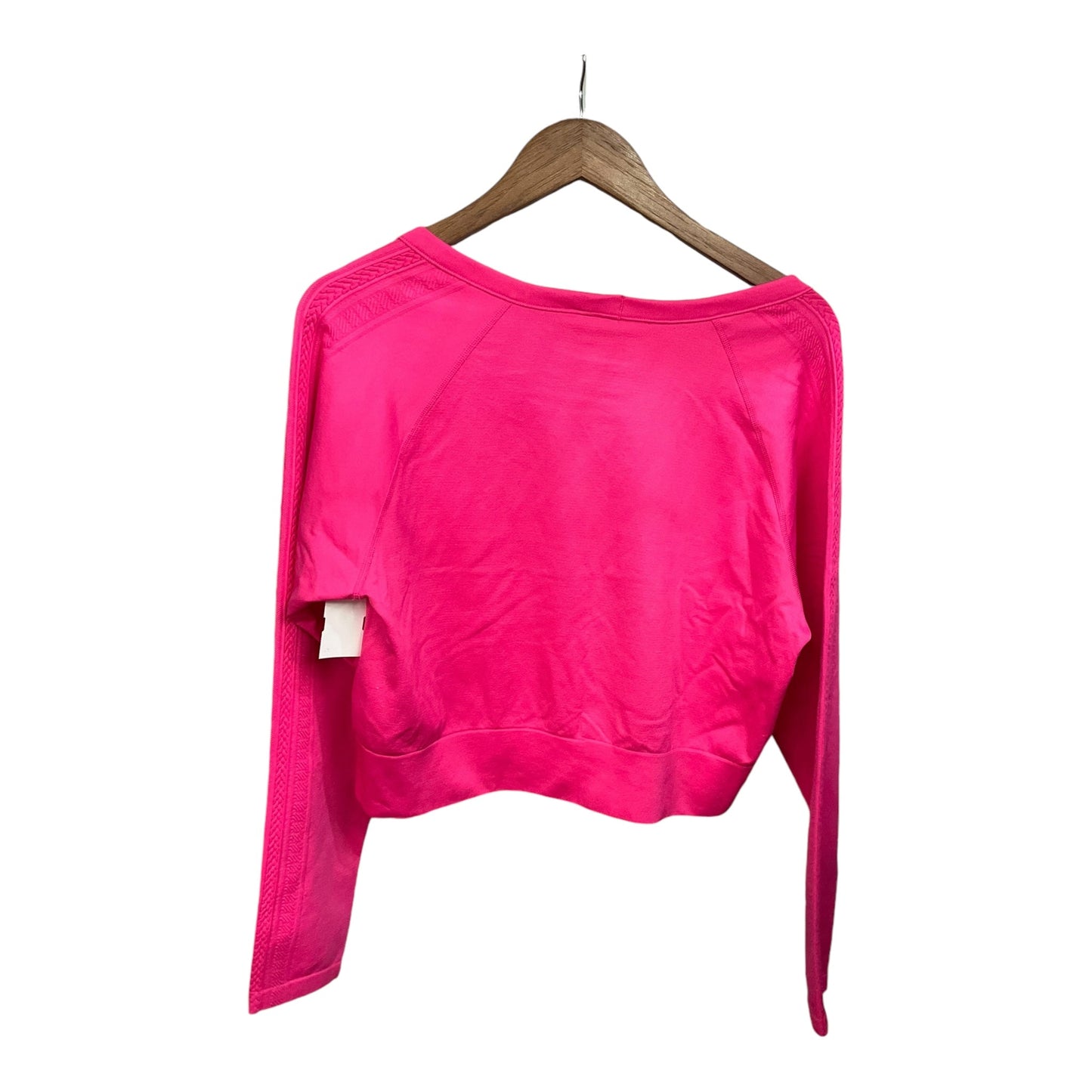 Athletic Top Long Sleeve Crewneck By Livi Active In Pink, Size: 3x