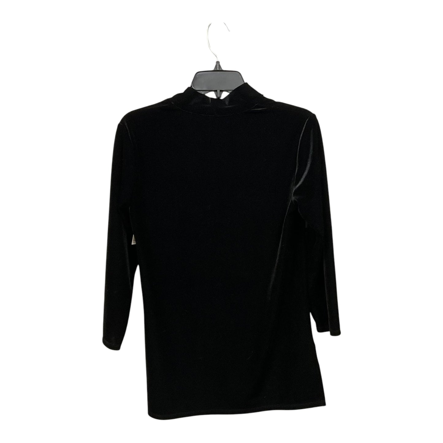 Top 3/4 Sleeve By Lands End In Black, Size: Xs