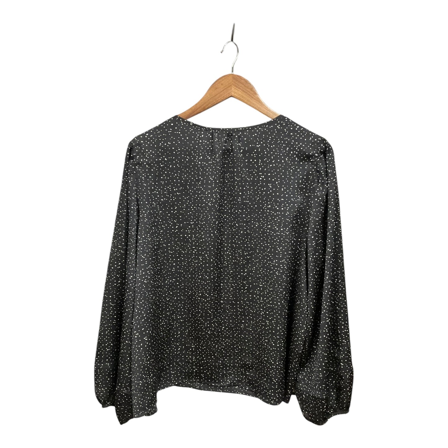 Top Long Sleeve By Gap In Black & White, Size: Xl