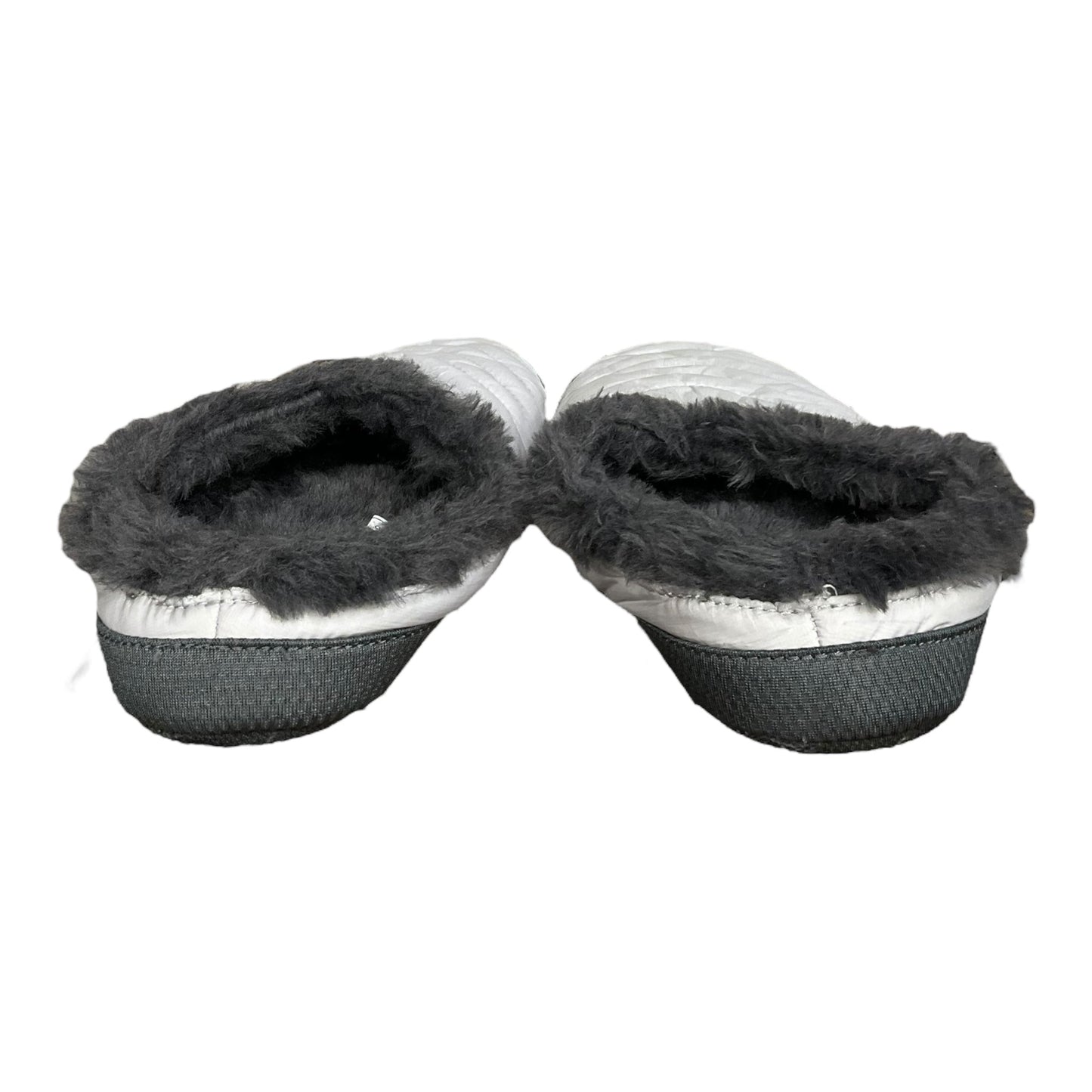 Grey Slippers Eddie Bauer, Size 8