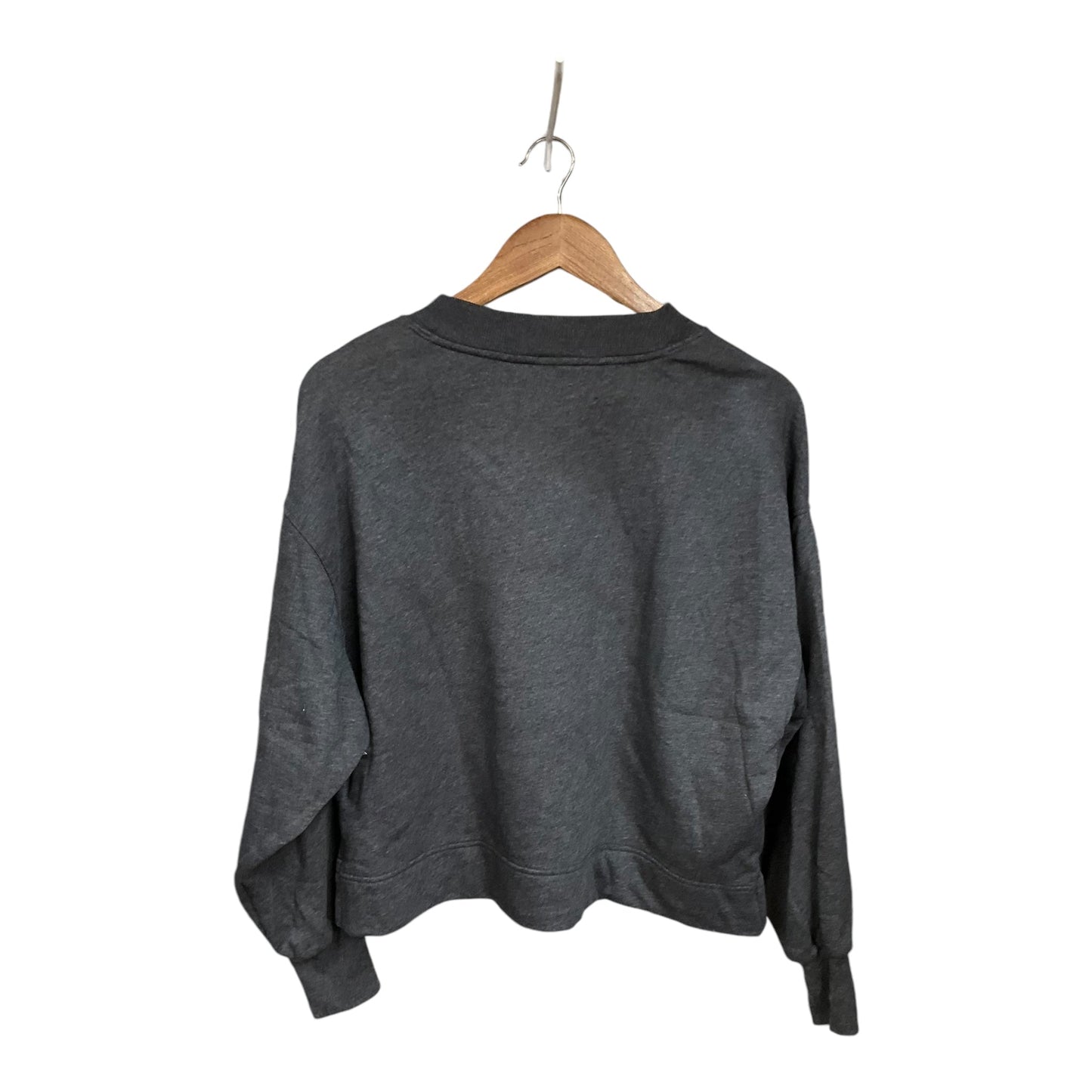 Sweatshirt Crewneck By Old Navy In Grey, Size: M