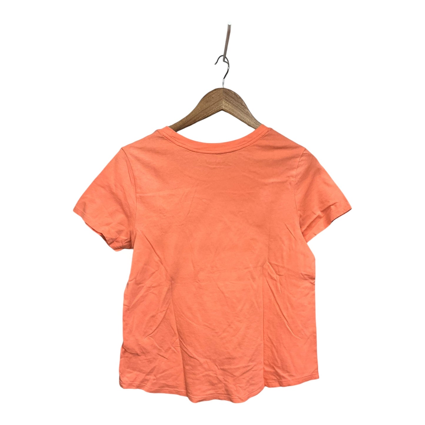 Top Short Sleeve Basic By Old Navy In Orange, Size: M