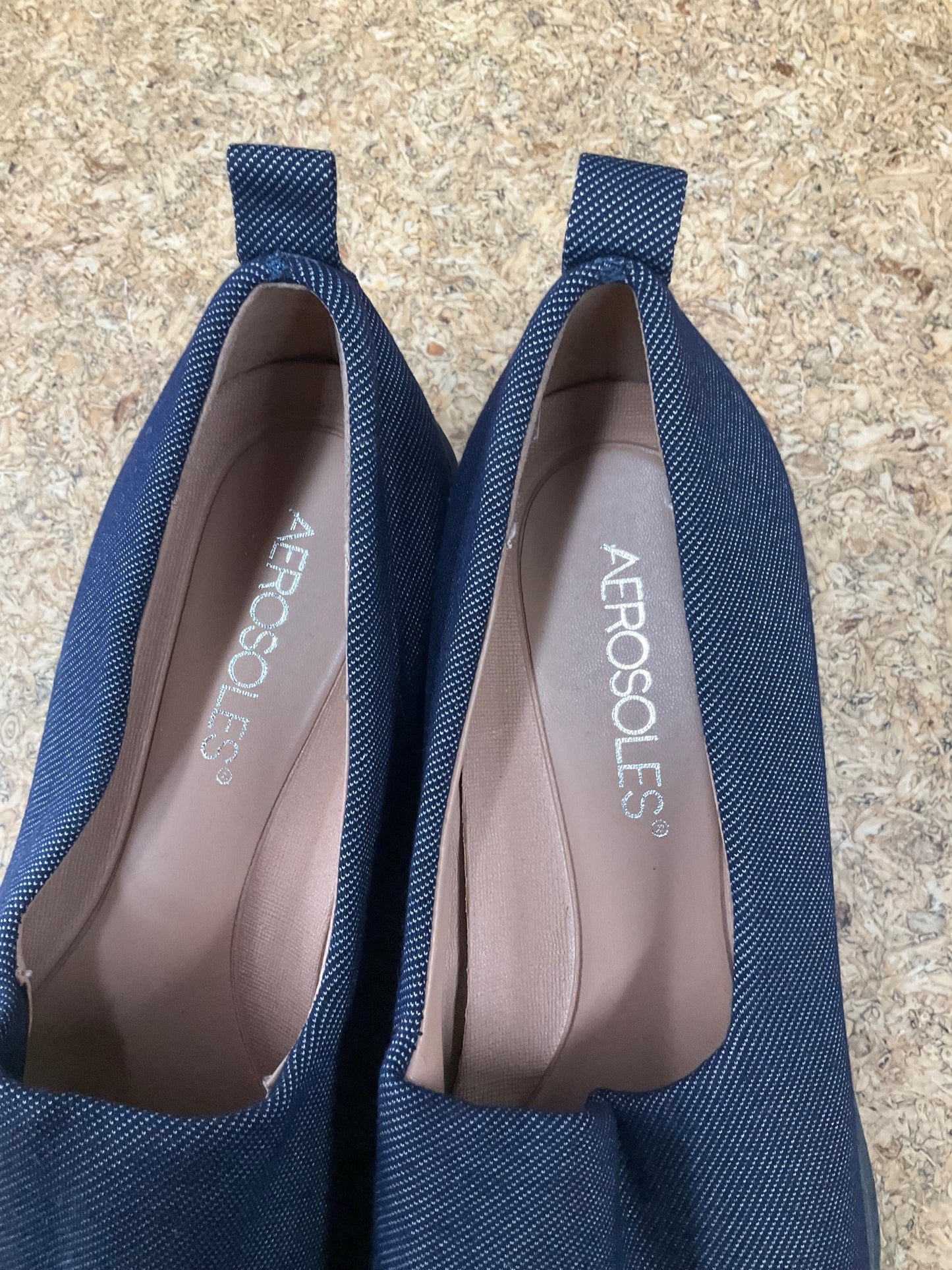 Shoes Flats By Aerosoles In Blue, Size: 7.5