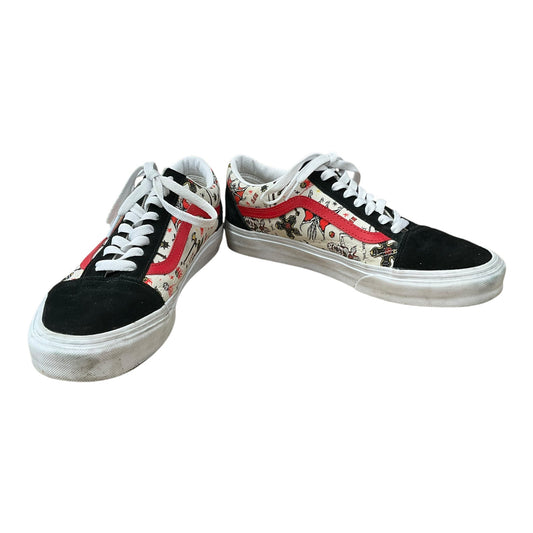 Shoes Sneakers By Vans In Black, Size: 11