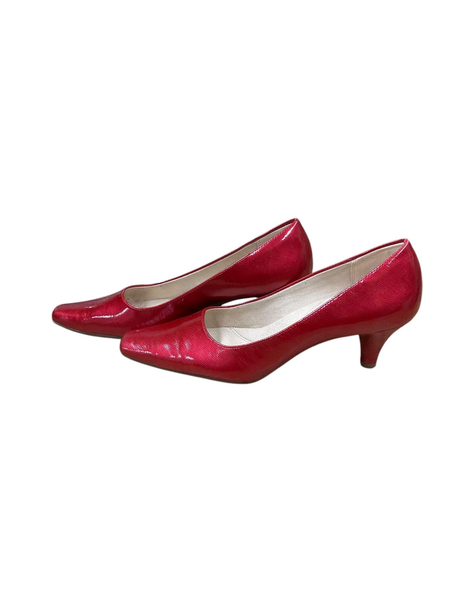 Shoes Heels Kitten By Aerosoles In Red, Size: 9