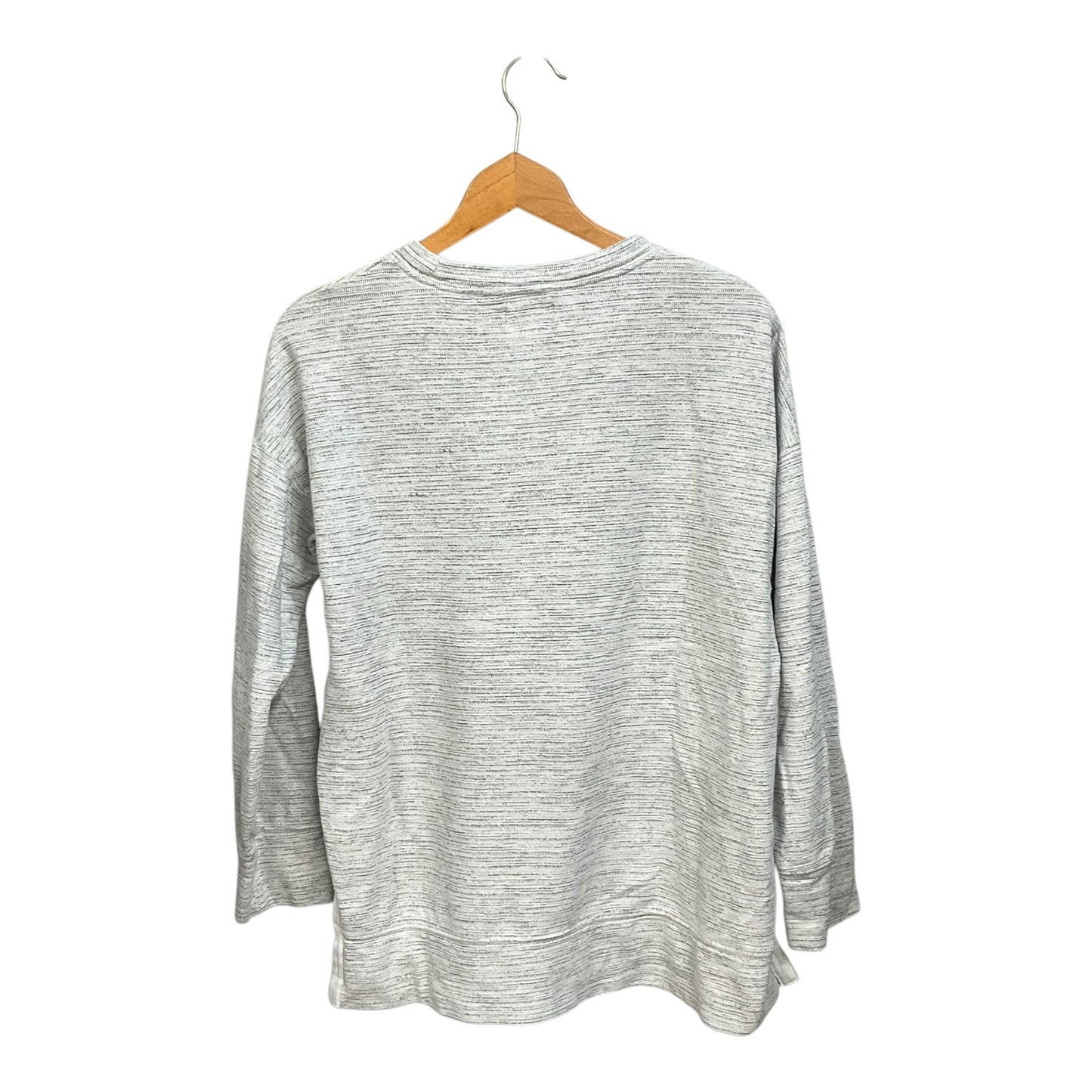 Top Long Sleeve By Aerie In Grey, Size: S