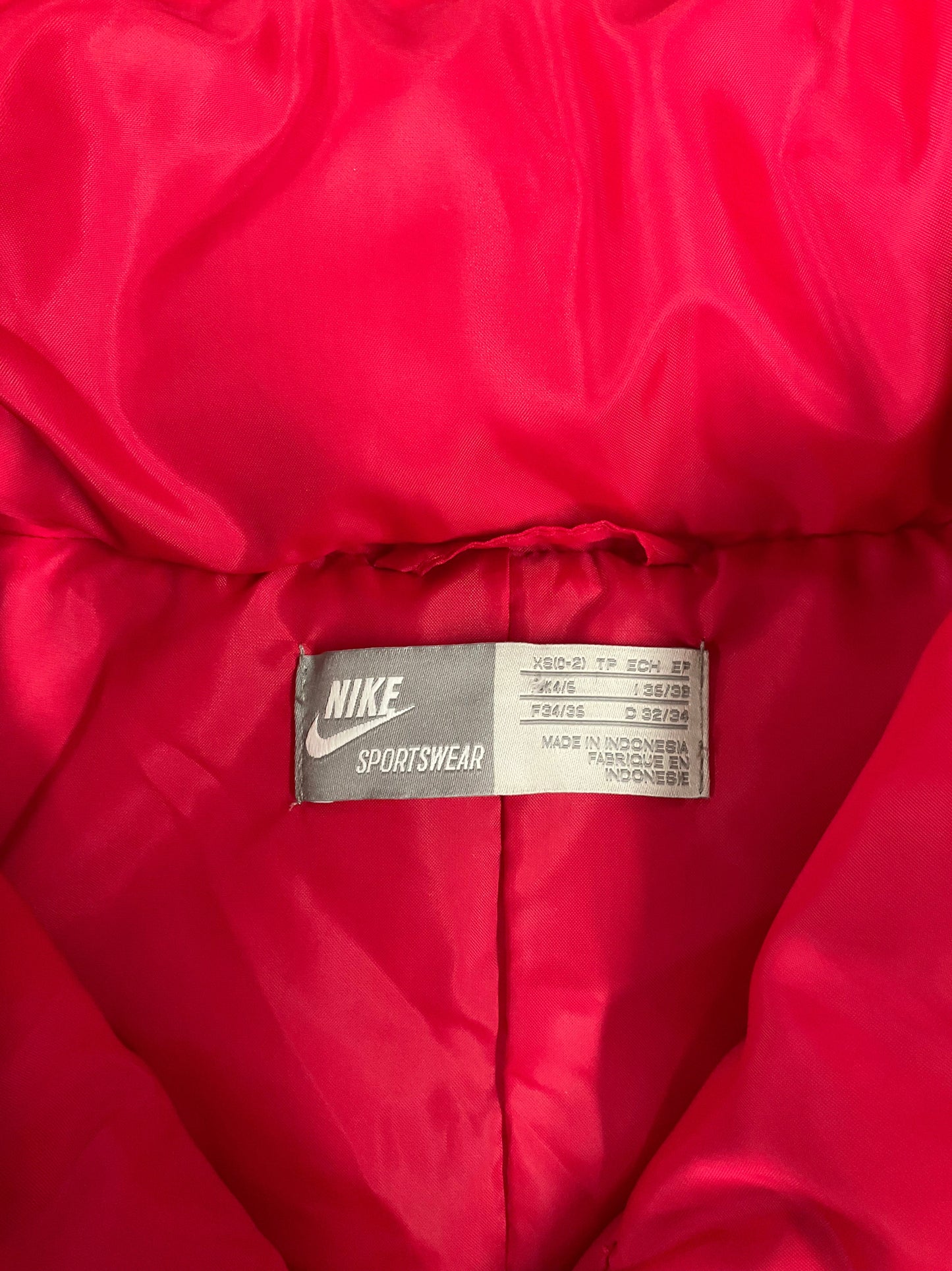 Athletic Jacket By Nike Apparel In Red, Size: Xs