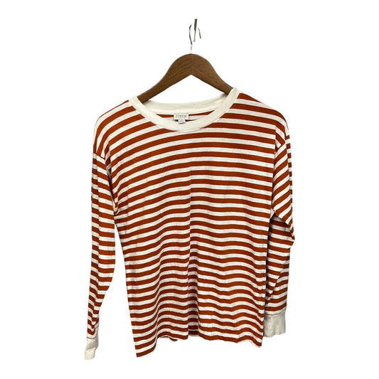 Top Long Sleeve By J. Crew In Striped Pattern, Size: S