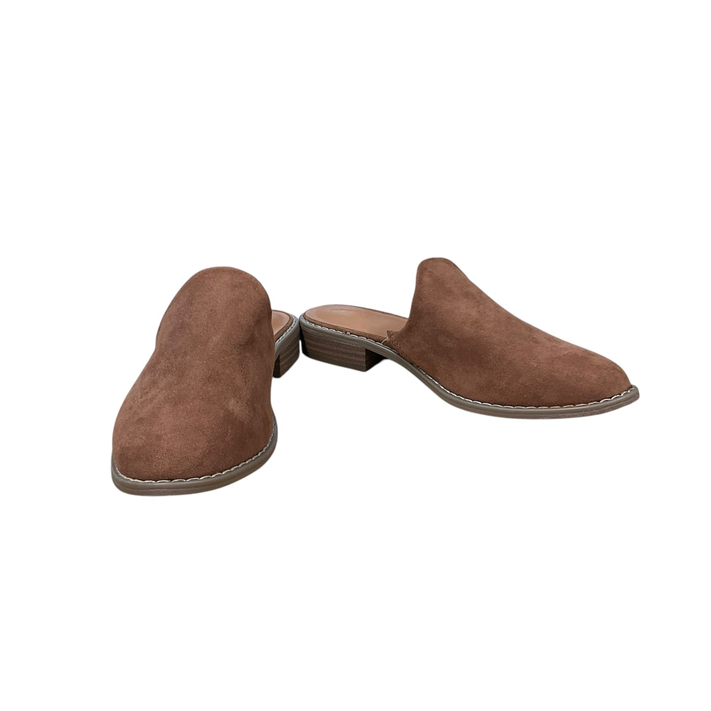 Shoes Flats By Universal Thread In Tan, Size: 7