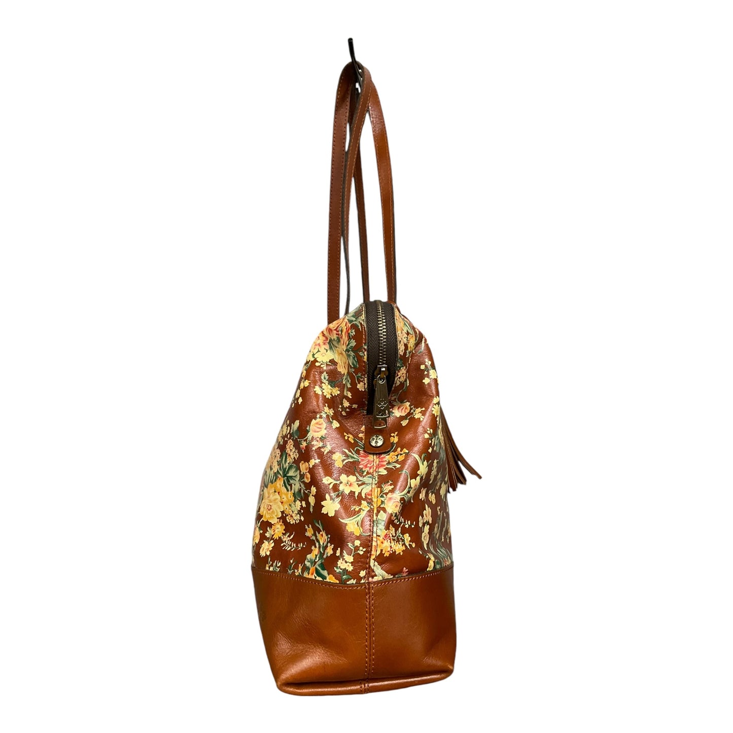 Tote Leather By Patricia Nash, Size: Medium