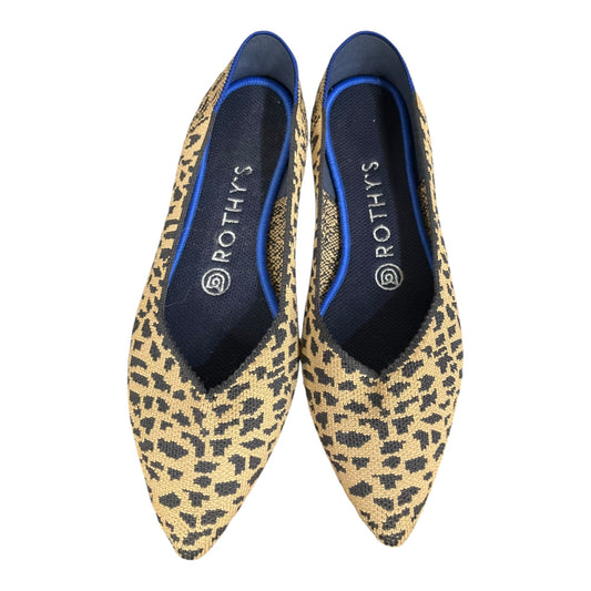 Shoes Flats By Rothys In Animal Print, Size: 7