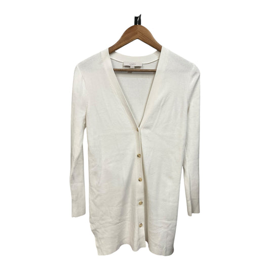 Cardigan By Loft In White, Size: S