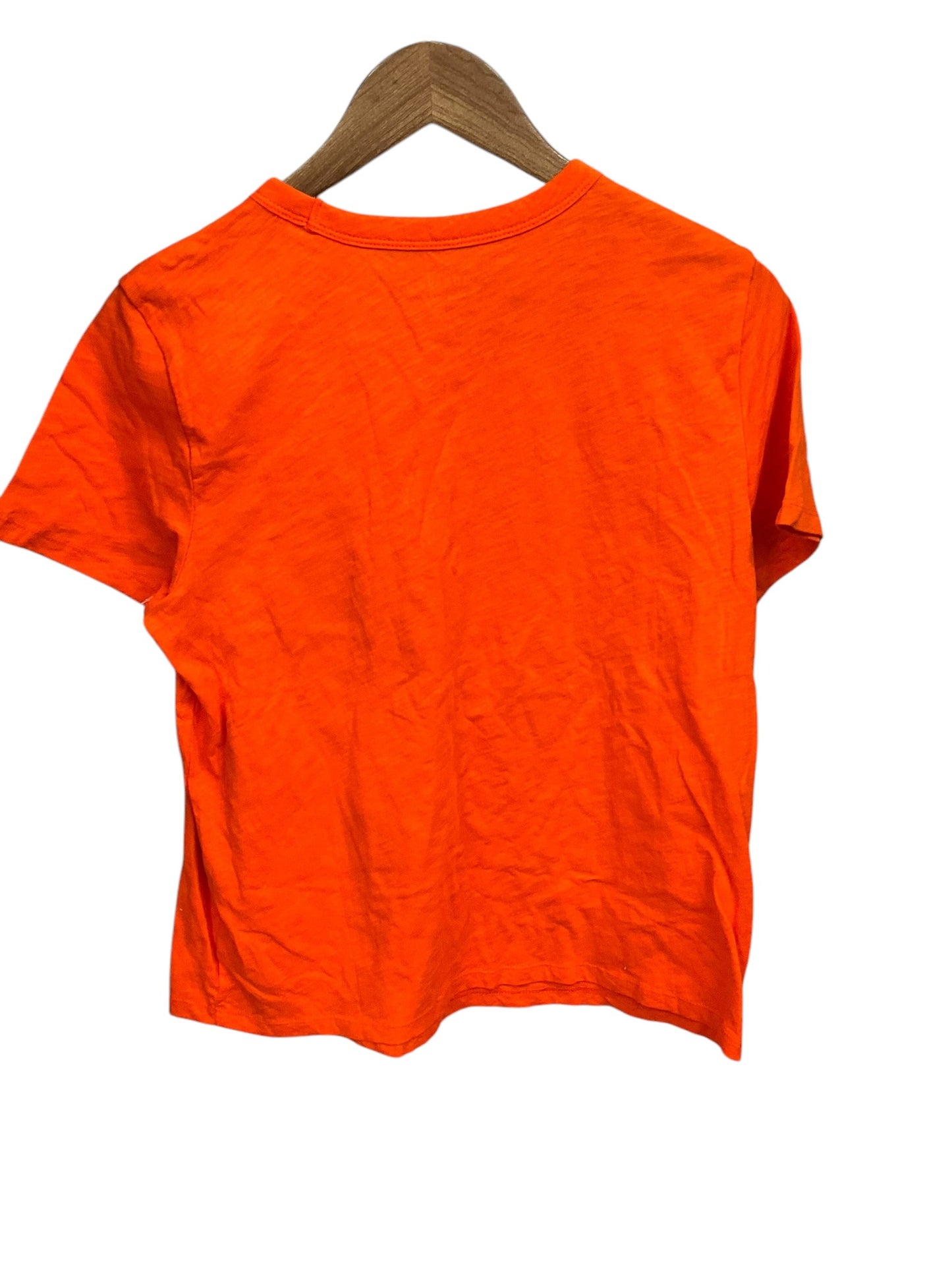 Top Short Sleeve By Old Navy In Orange, Size: M