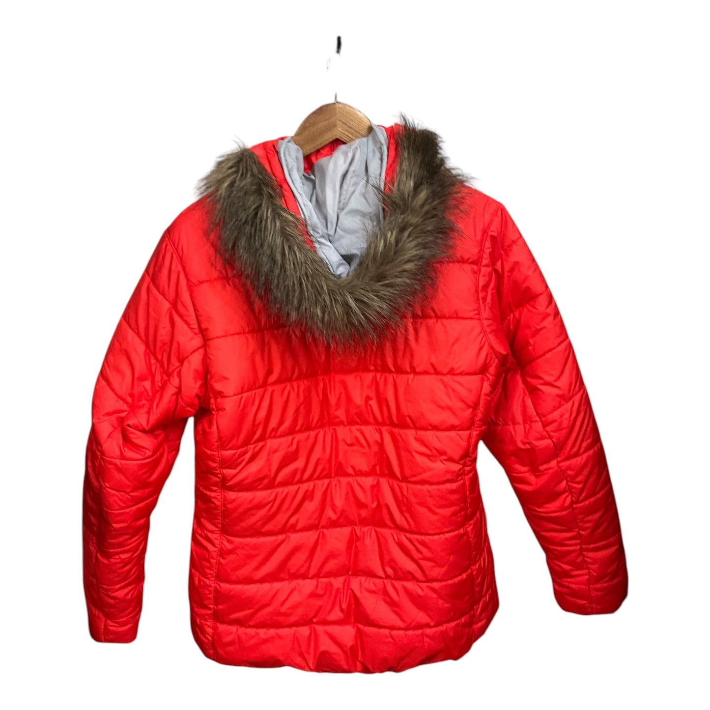 Coat Puffer & Quilted By Columbia In Red, Size: L