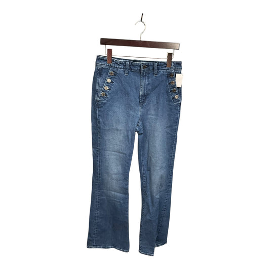 Jeans Boot Cut By Gap In Blue Denim, Size: 10