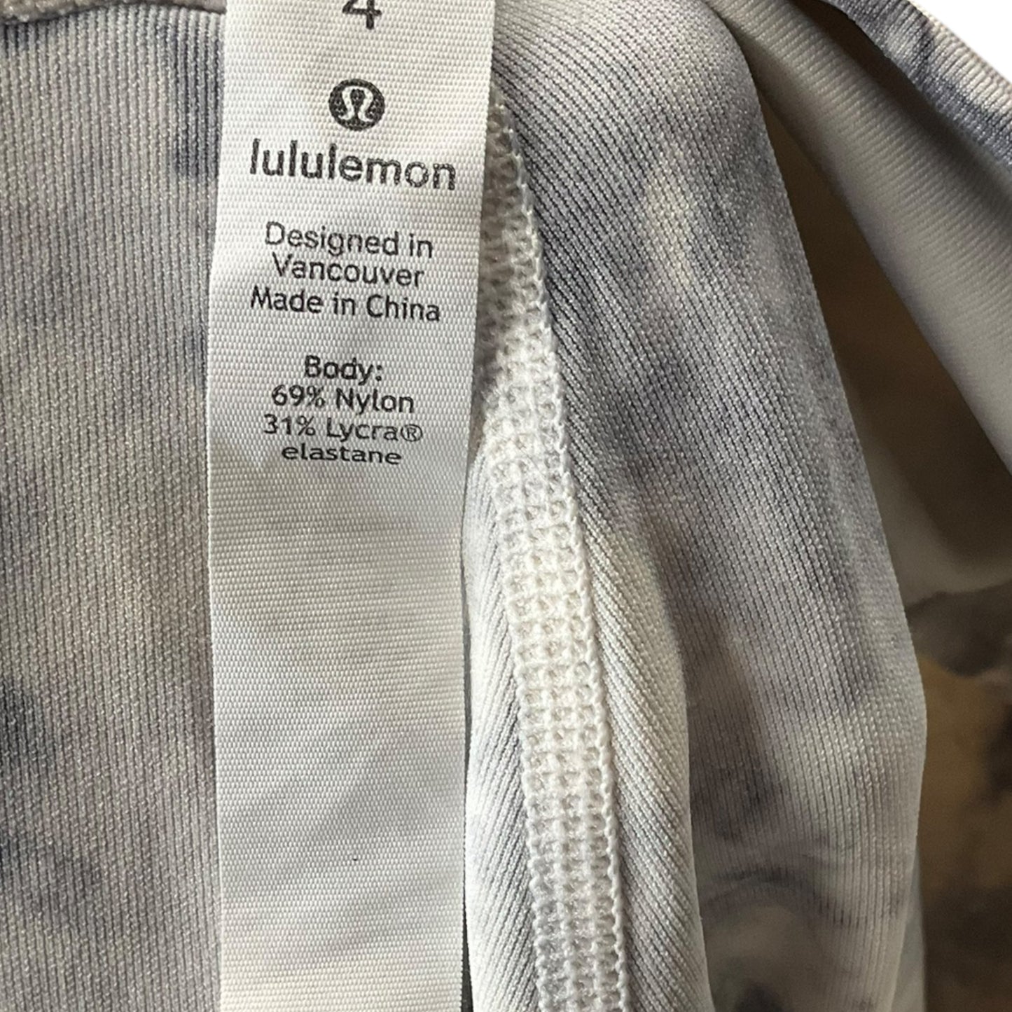 Athletic Leggings By Lululemon In Multi-colored, Size: S