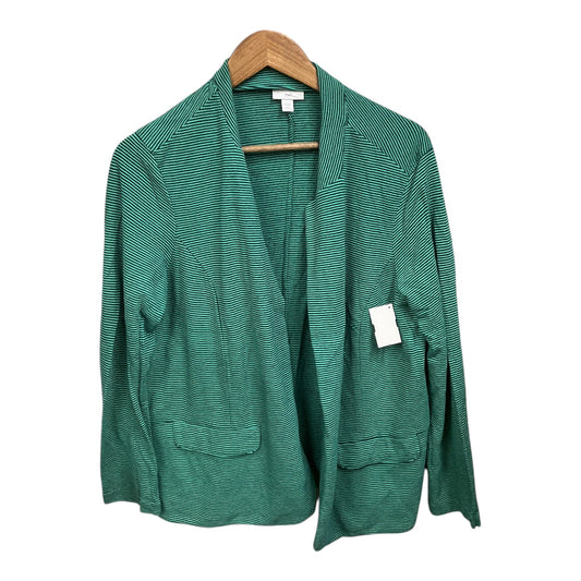 Cardigan By J. Jill In Green, Size: Xl