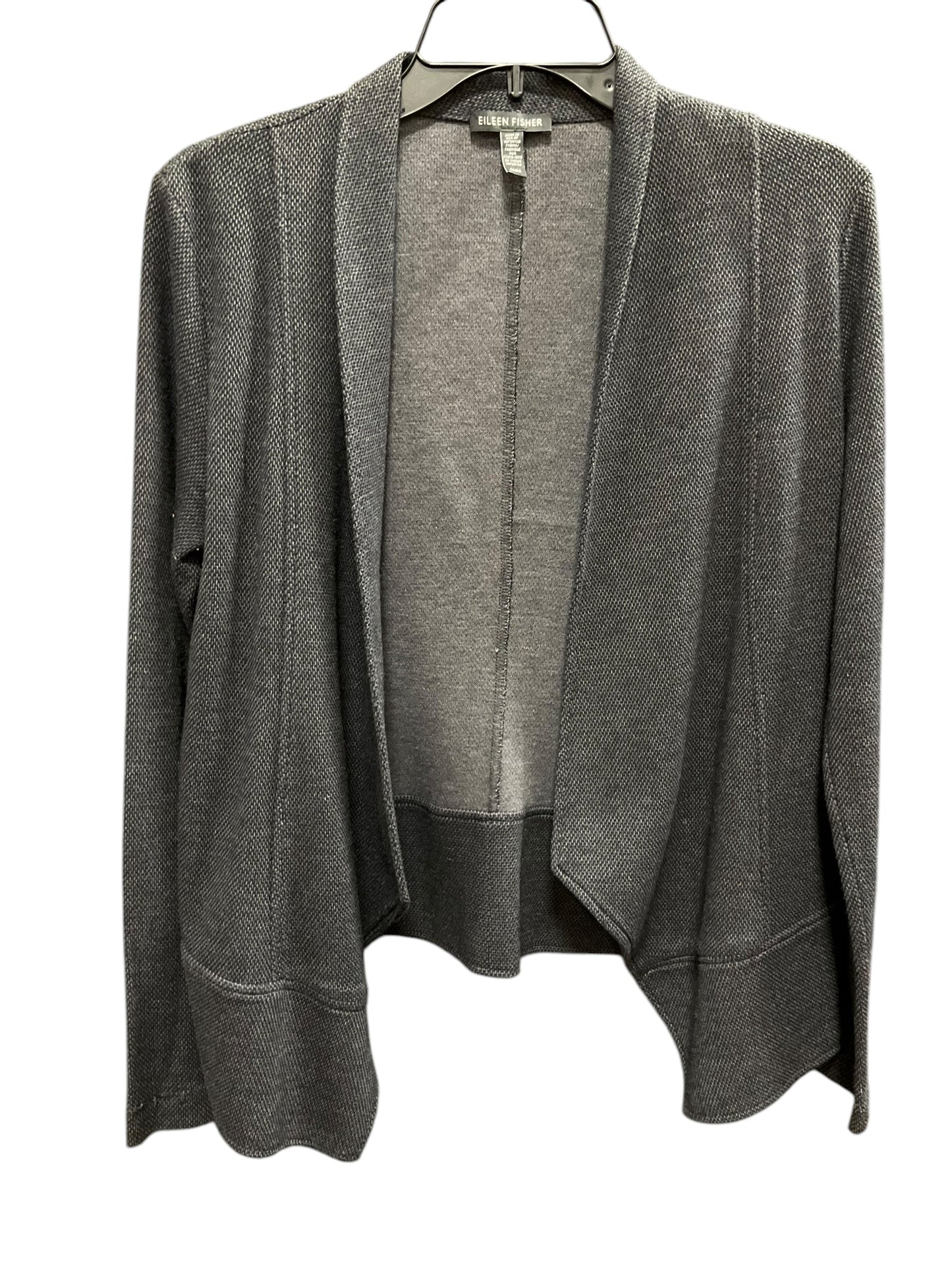 Cardigan By Eileen Fisher In Grey, Size: Onesize