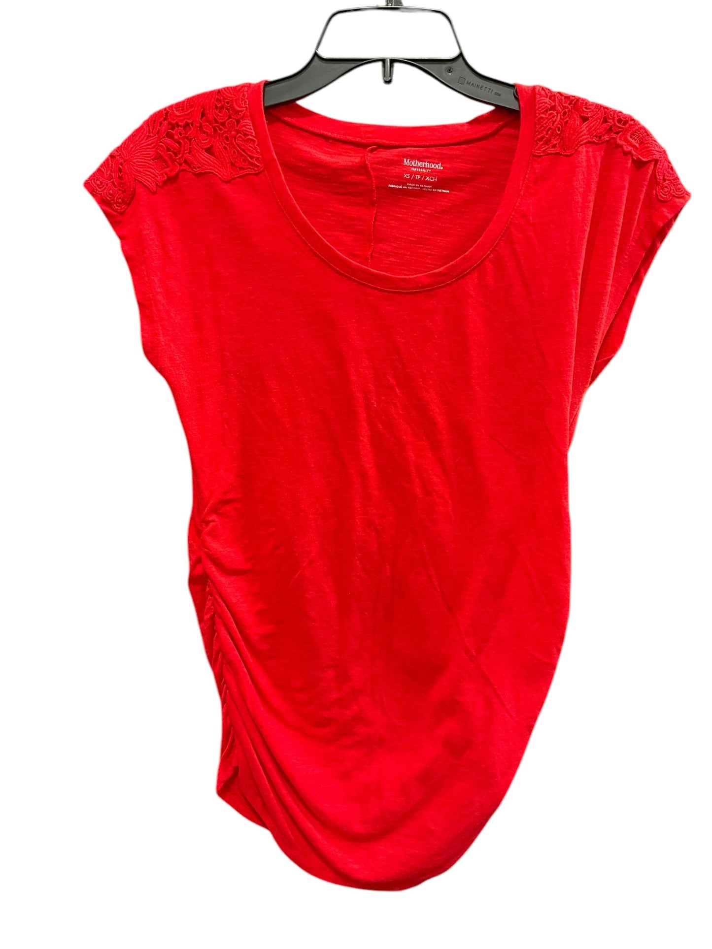 Maternity Top Sleeveless By Motherhood, Size: Xs