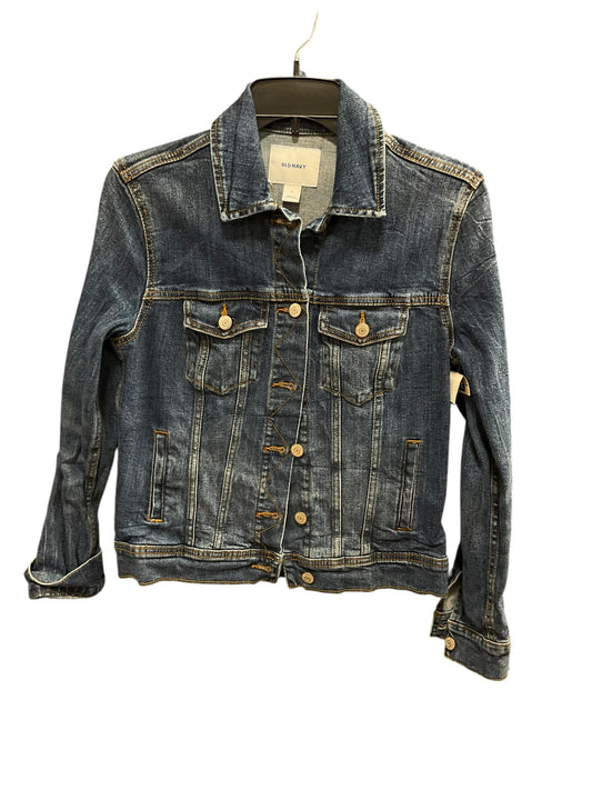 Jacket Denim By Old Navy In Blue Denim, Size: M