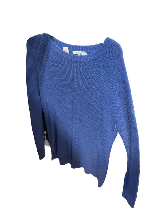 Sweater By Madewell In Blue, Size: Xs